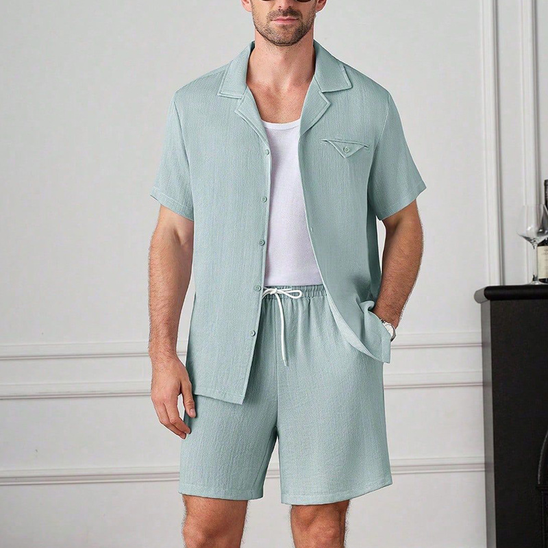 Men'S Fashion For 2026 - 2026 여름 남성 캐주얼 스포츠 단색