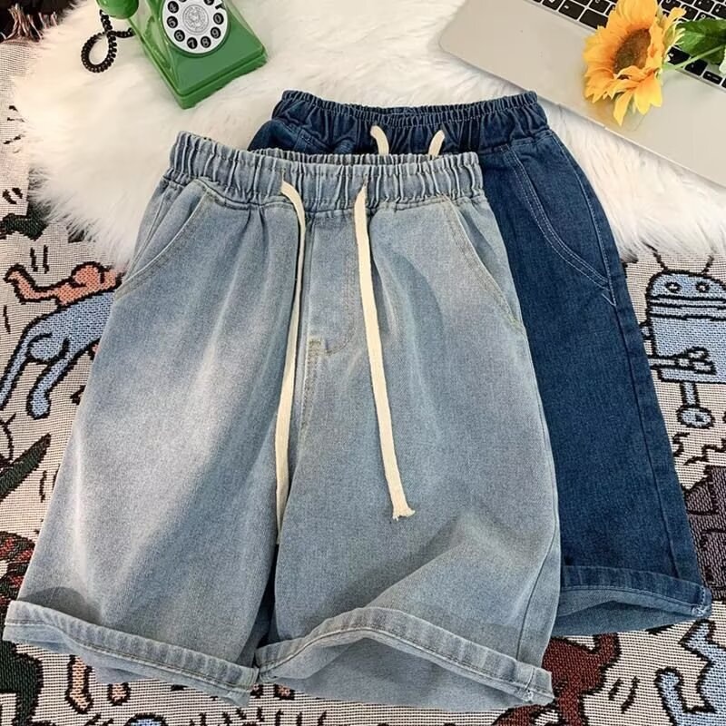 Men'S Fashion Jeans 2025 - 2025 여름 남성 7인치 청바지 패션