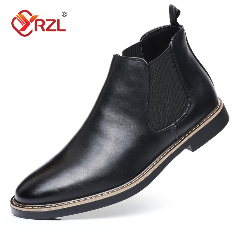 Mens Fashion Autumn 2025 - YRZL 39~47 남성 첼시 부츠 브랜드