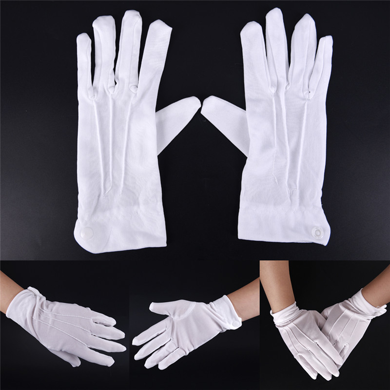 Men'S Fashion Gloves - 1 쌍 흰색 정장 장갑 남자