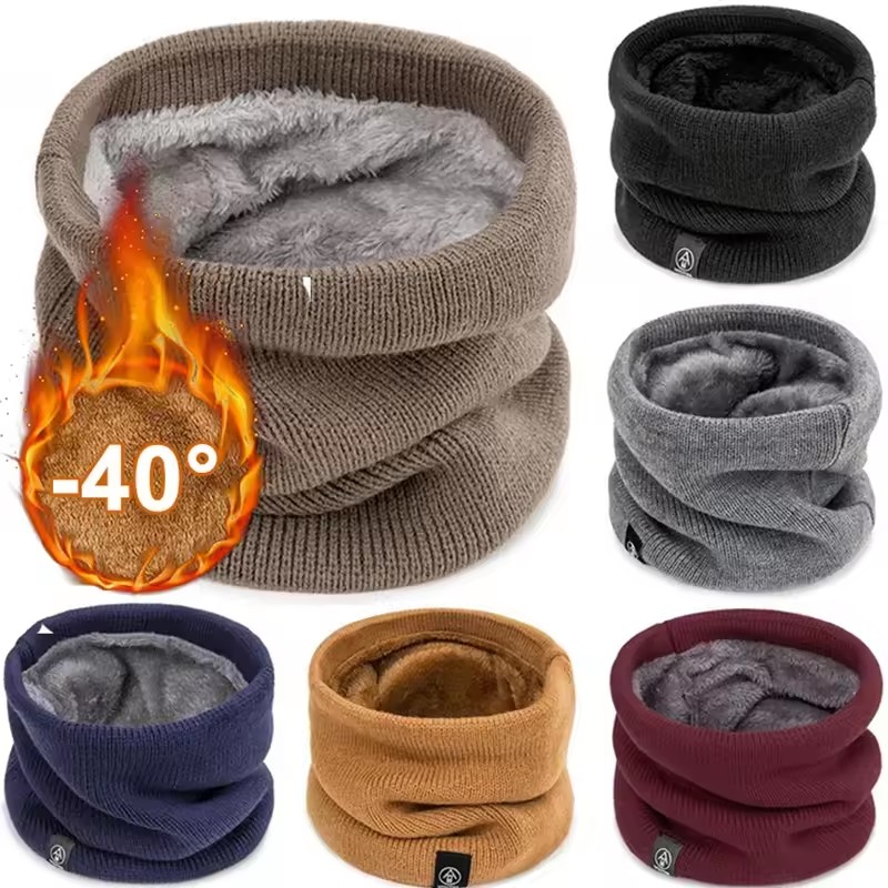 Men'S Fashion Gloves - 패션 소프트 니트 넥 워머 스포츠
