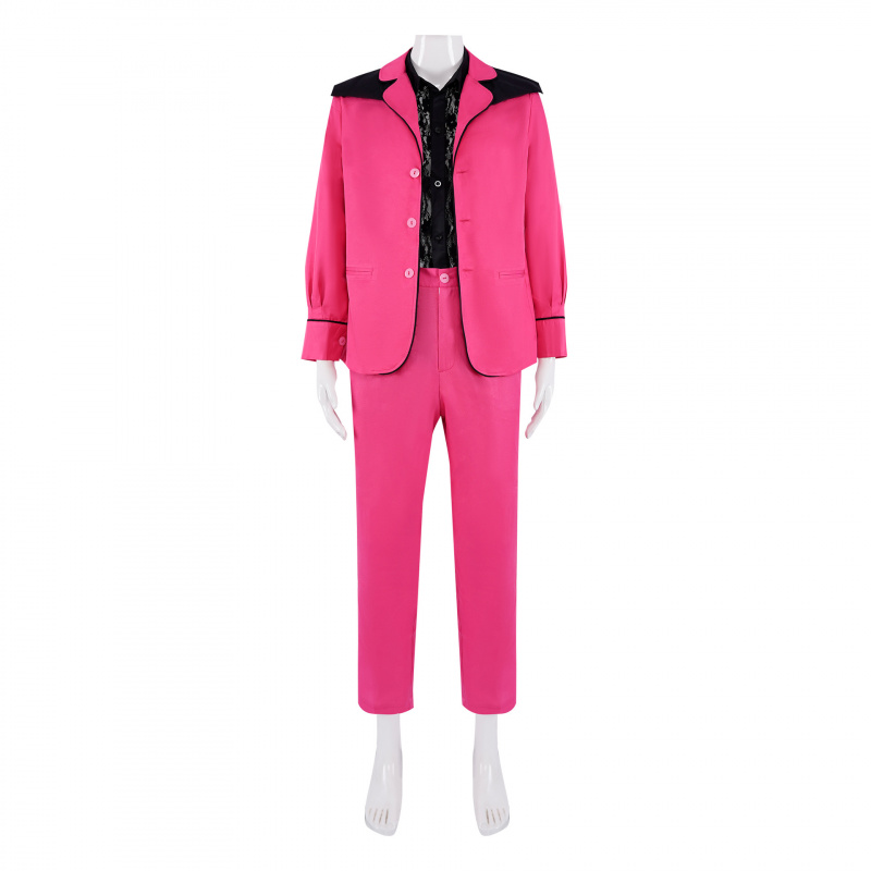 Men'S Dress Pants Fashion - 영화 엘비스 프레슬리 의상 핑크 라켓