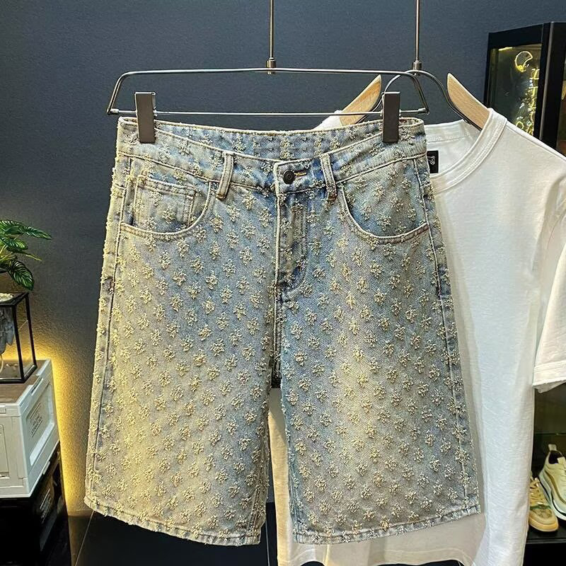 Men'S Fashion Jeans 2025 - 2025 여름 신상 미국 레저 하이