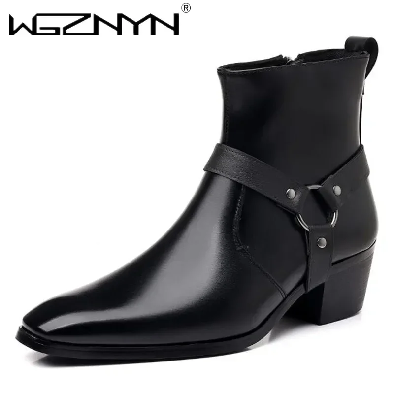 Men'S Fashion For Wedding - 2026 남성 패션 디자이너 첼시 부츠