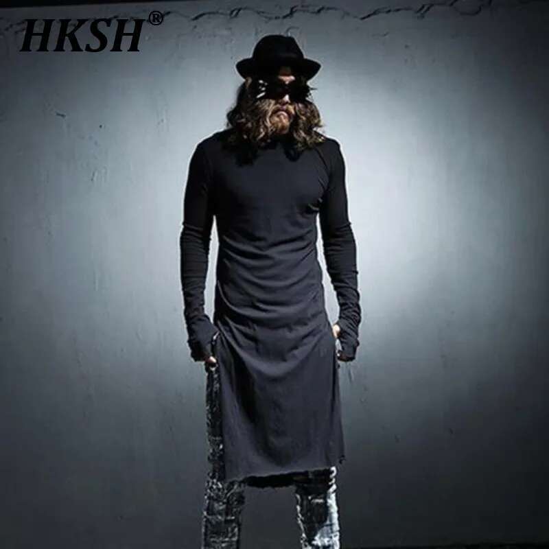 Men'S Fashion Gloves - HKSH 남성용 용수철 타이드 다크 맞춤형