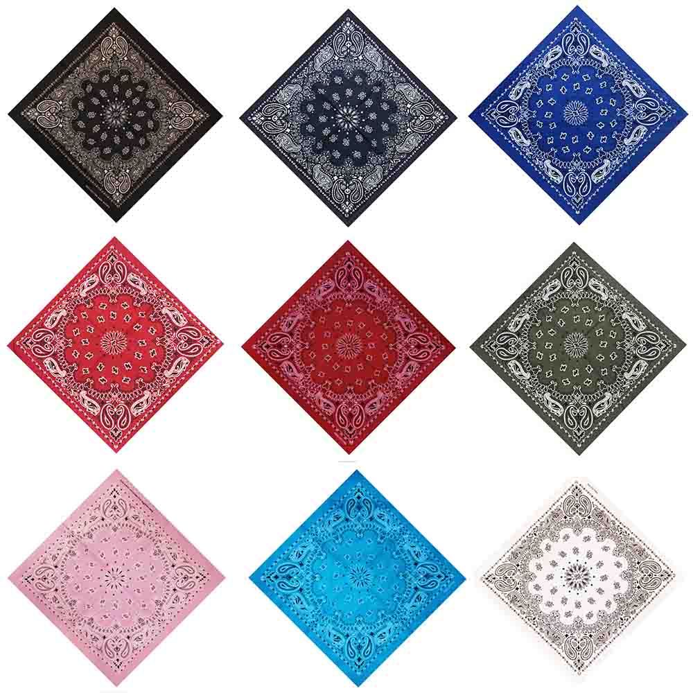 Men'S Fashion Head Scarf - 남성용 면 소재 페이즐리 패턴 힙합