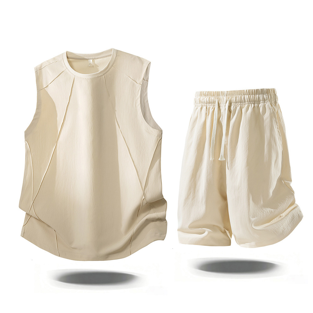 Men'S Fashion For 2026 - 남성 캐주얼 투피스 세트 2026 여름