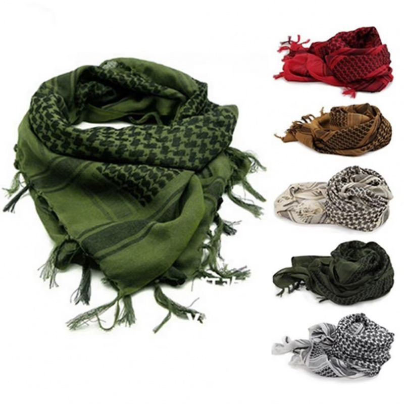 Men'S Fashion Head Scarf - 1/2/3/6pcs 코튼 남성 목도리 아랍 스카프
