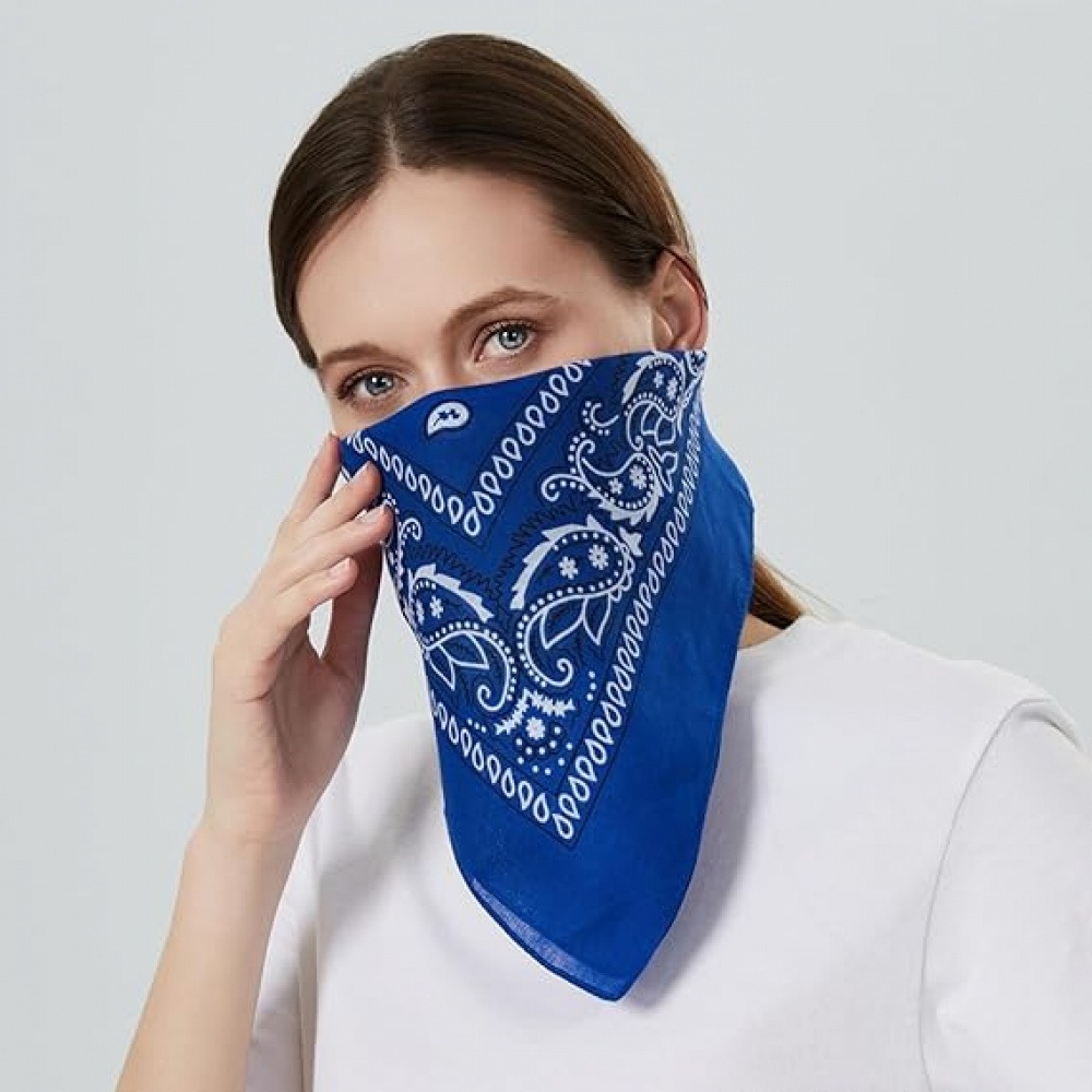 3개입 페이즐리 반다나, 폴리에스터 클래식 카우보이 페 - Men'S Fashion Head Scarf 리뷰 및 가격