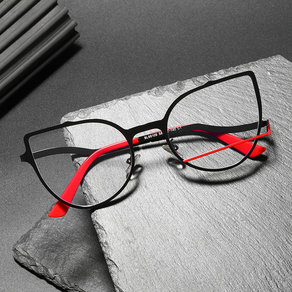 안티 블루 라이트 안경 금속 대형 프레임 안경 기하학적 - Men'S Fashion Non Prescription Glasses 리뷰 및 가격