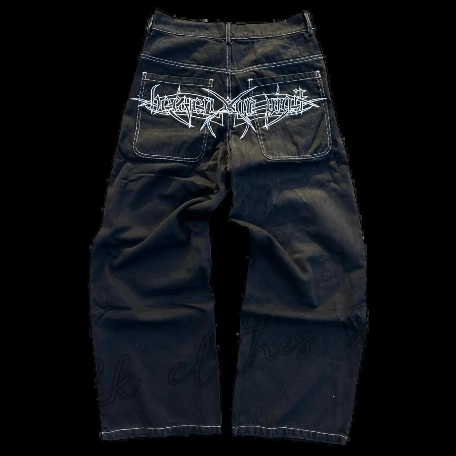 2025 새로운 인쇄 청바지 남성 streetwear  - Men'S Fashion Jeans 2025 리뷰 및 가격