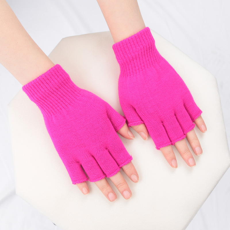 유니섹스 블랙 반손가락 장갑 울 니트 코튼 겨울용 따뜻 - Men'S Fashion Gloves 리뷰 및 가격