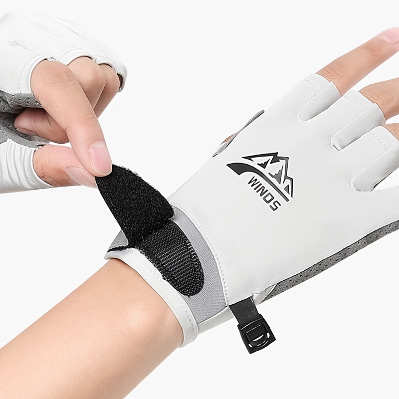 남녀공용 손가락 없는 장갑, 자외선 차단 반장갑, 낚시 - Men'S Fashion Gloves 리뷰 및 가격