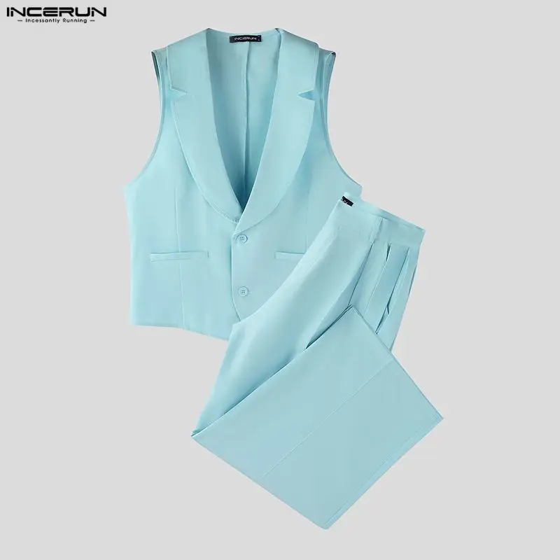 인세룬 남성 세트 솔리드 컬러 V넥 민소매 조끼 & 벨 - Men'S Fashion For 2026 리뷰 및 가격
