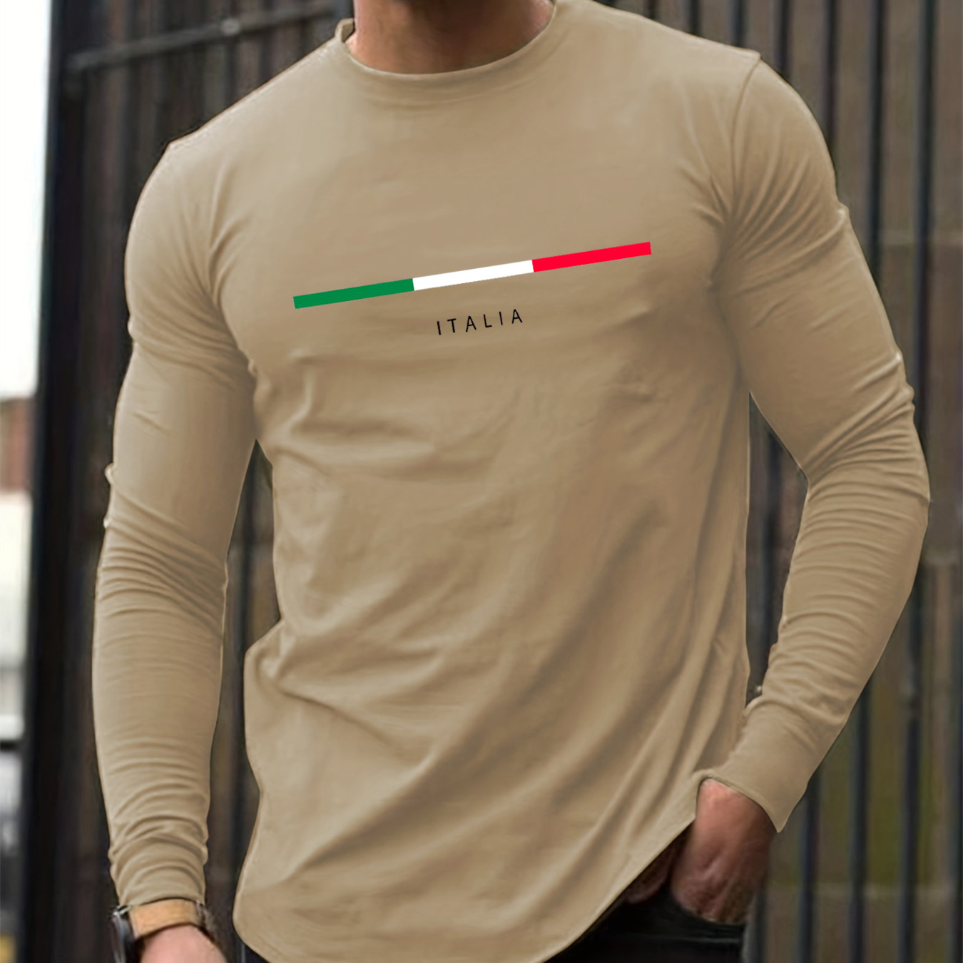 100% 순면 남성용 긴팔 라운드넥 루즈핏 이탈리아 패 - Men'S Fashion Undershirt 리뷰 및 가격