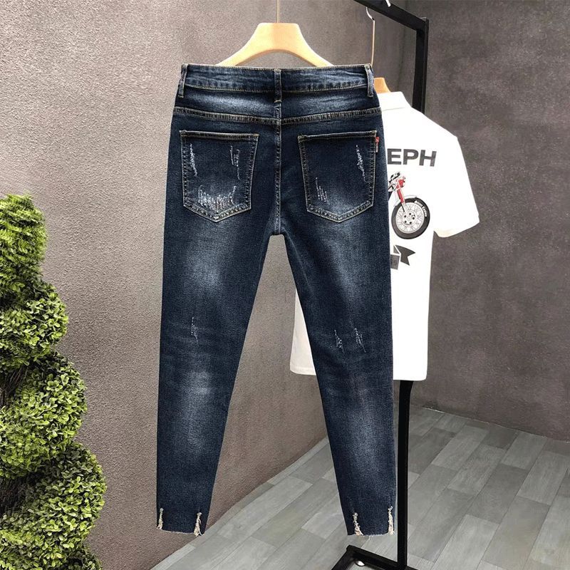 남성용 크롭 진, 찢어진 바지, 한국 패션, 데미지 K - Men'S Fashion Jeans 2025 리뷰 및 가격