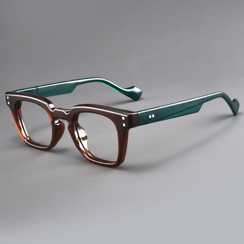 새로운 대형 프레임 안경, 남녀 공용 패셔너블한 사각  - Men'S Fashion Non Prescription Glasses 리뷰 및 가격