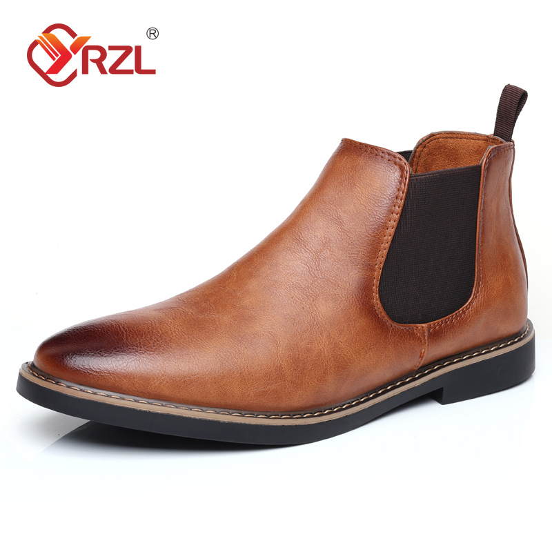 YRZL 39~47 남성 첼시 부츠 브랜드 레트로 편안 - Mens Fashion Autumn 2025 리뷰 및 가격