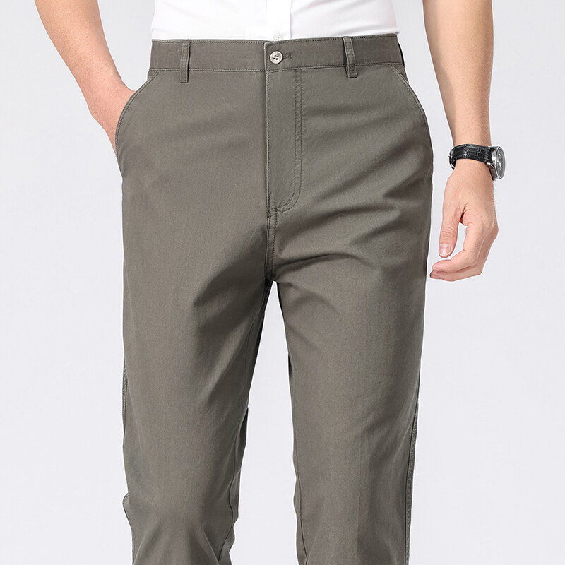 남성 치노 바지 비즈니스 캐주얼 드레스 바지 봄 여름  - Men'S Dress Pants Fashion 리뷰 및 가격