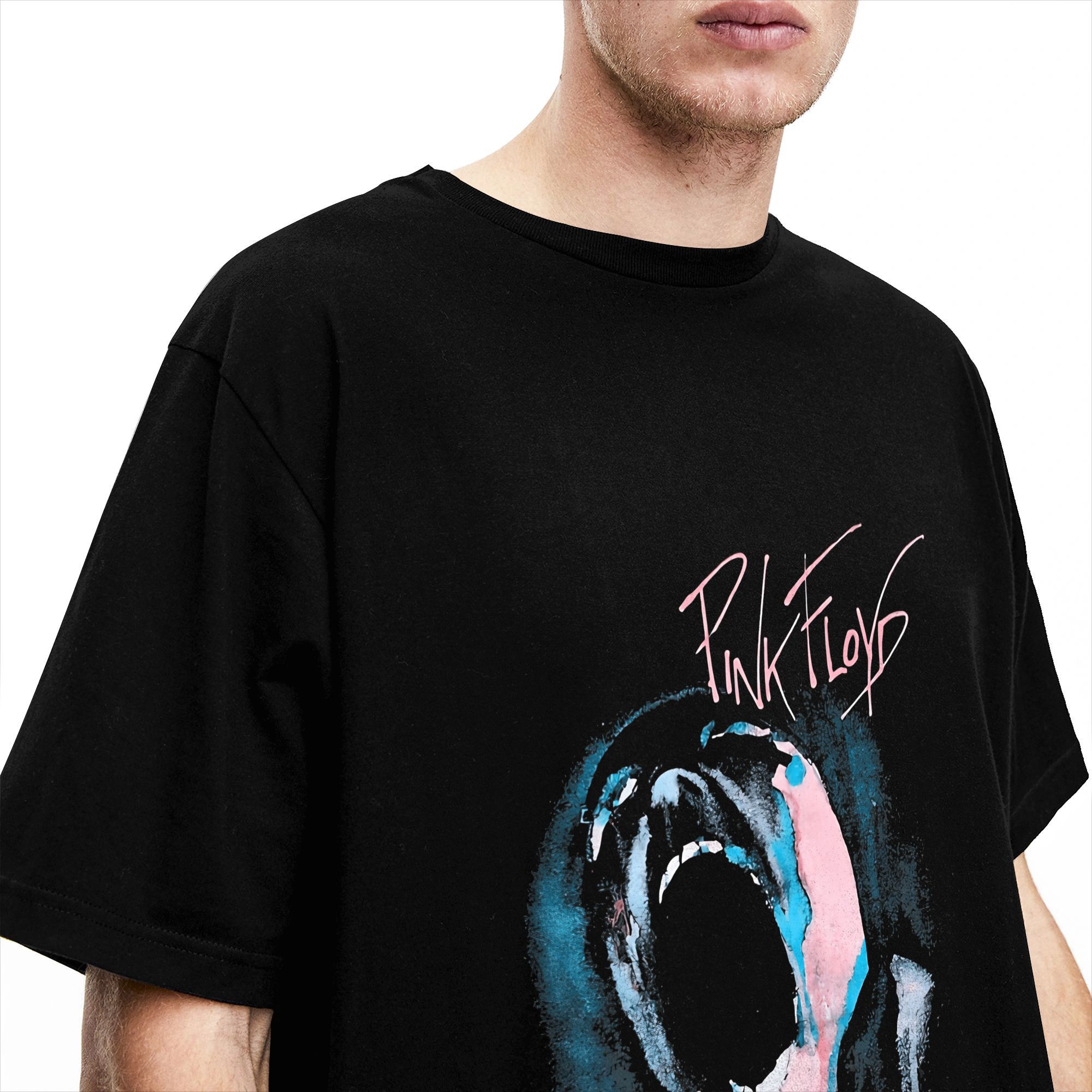 남성용 티셔츠 밴드 P-Pink Floyds The W - Men'S Fashion Pink Shirt 리뷰 및 가격