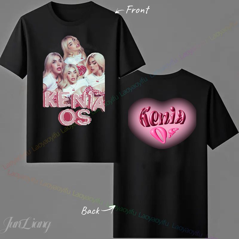 Kenia Os Pink Aura 앨범 2025 그래픽 - Men'S Fashion Pink Shirt 리뷰 및 가격
