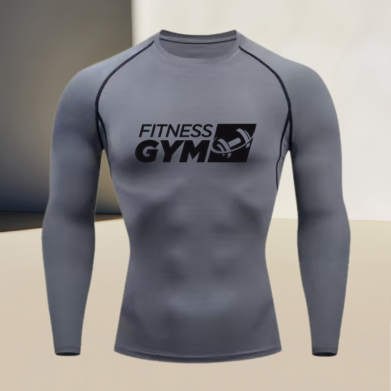 남성용 라운드넥 긴소매 헬스 운동용 컴프레션 셔츠 빠른 - Compression Shirt Workout 리뷰 및 가격