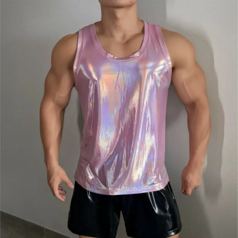 남성용 고탄성 레트로 스타일의 부드러운 인조 가죽 소재 - Men'S Fashion Pink Shirt 리뷰 및 가격