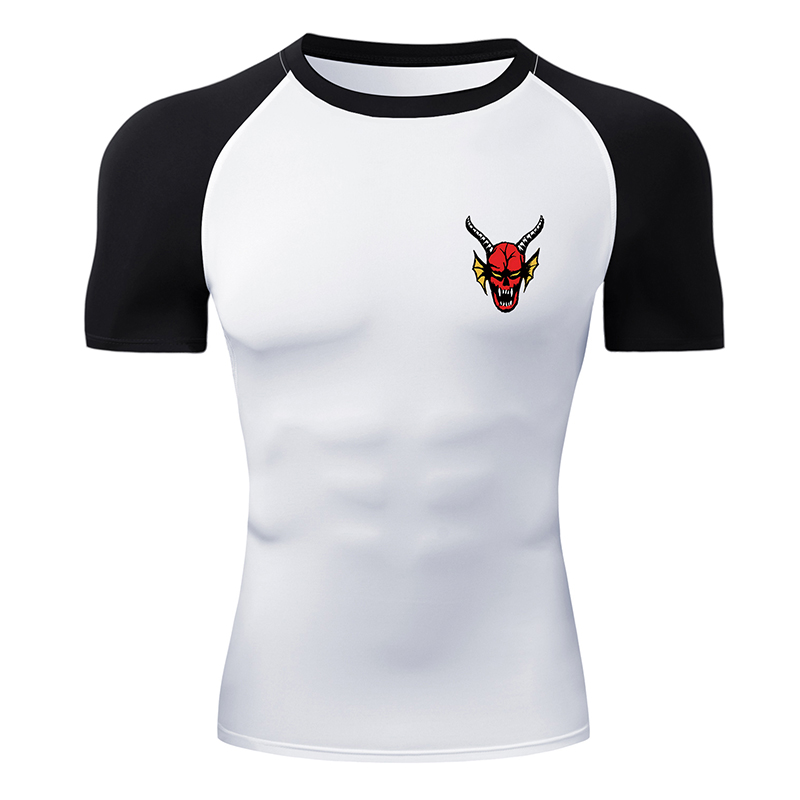 남성용 그래픽 반팔 컴프레션 셔츠 여름 운동용 속건 티 - Compression Shirt Workout 리뷰 및 가격
