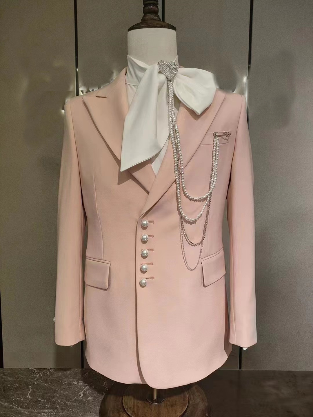 맞춤형 최신 디자인 패션 녹색 웨딩 수트, 남성 공식  - Mens Fashion Trajes 리뷰 및 가격