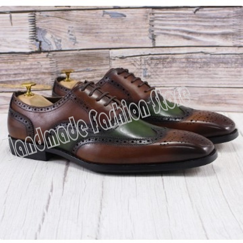패션 소가죽 남성 옥스포드화 플러스 사이즈 38-46  - Oxford Shoes Brogue 리뷰 및 가격