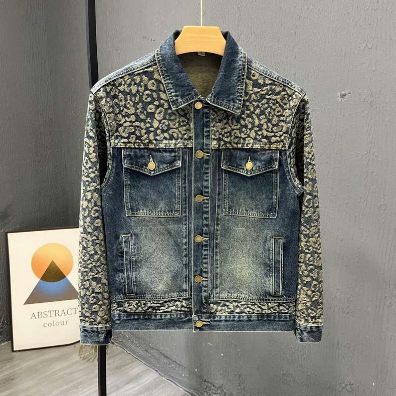 남성용 트렌디하고 멋진 한국 스타일 데님 재킷 패치워크 - Men'S Fashion Korea 리뷰 및 가격