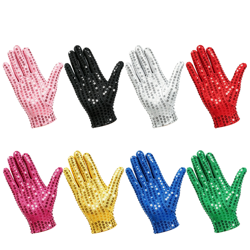 남녀 공용 축제용 스팽글 장갑, 성인용 얇은 댄스 스타 - Men'S Fashion Gloves 리뷰 및 가격