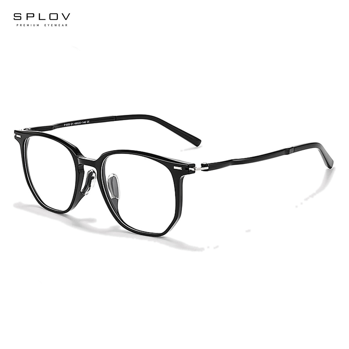 경량 오버사이즈 사각형 TR90 광학 프레임 비처방 안 - Men'S Fashion Non Prescription Glasses 리뷰 및 가격