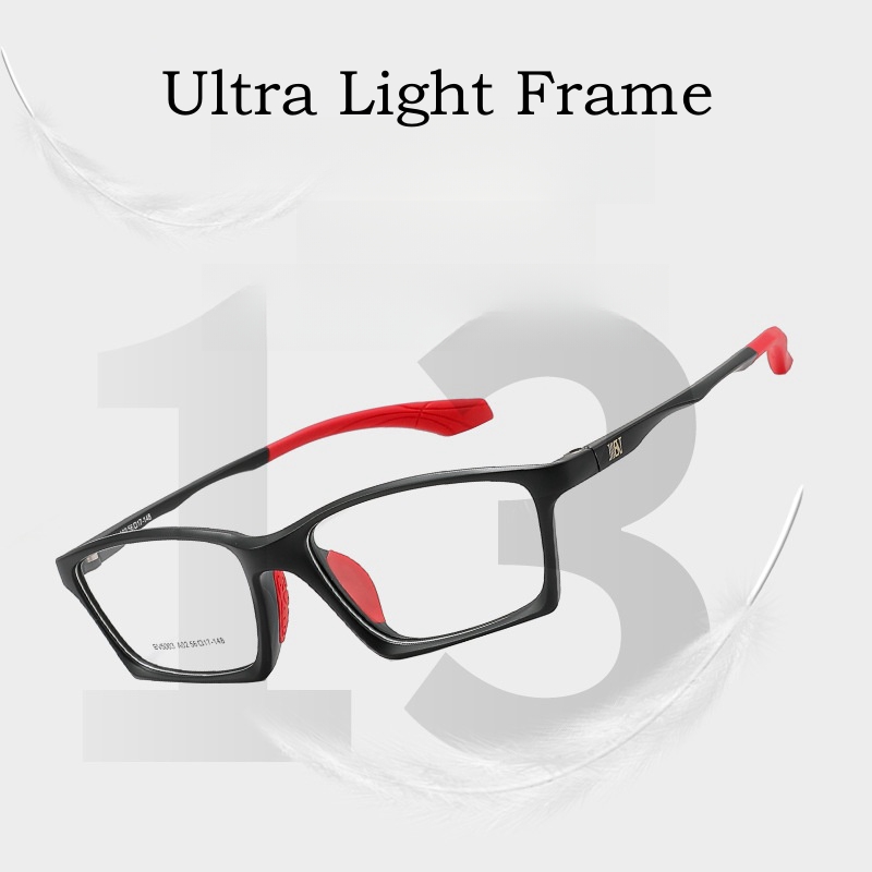 YIMARUILI 패션 초경량 고품질 사각 안경, 미끄 - Men'S Fashion Non Prescription Glasses 리뷰 및 가격