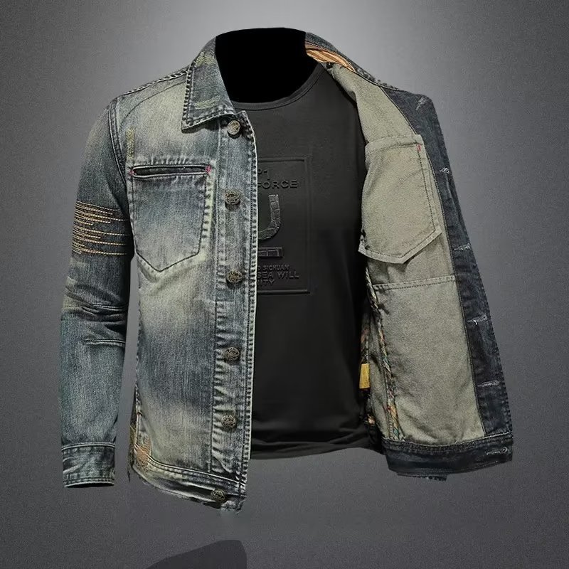 2025 겨울 데님 재킷 남성 패션 트렌치 코트 남성  - Men'S Fashion Jeans 2025 리뷰 및 가격