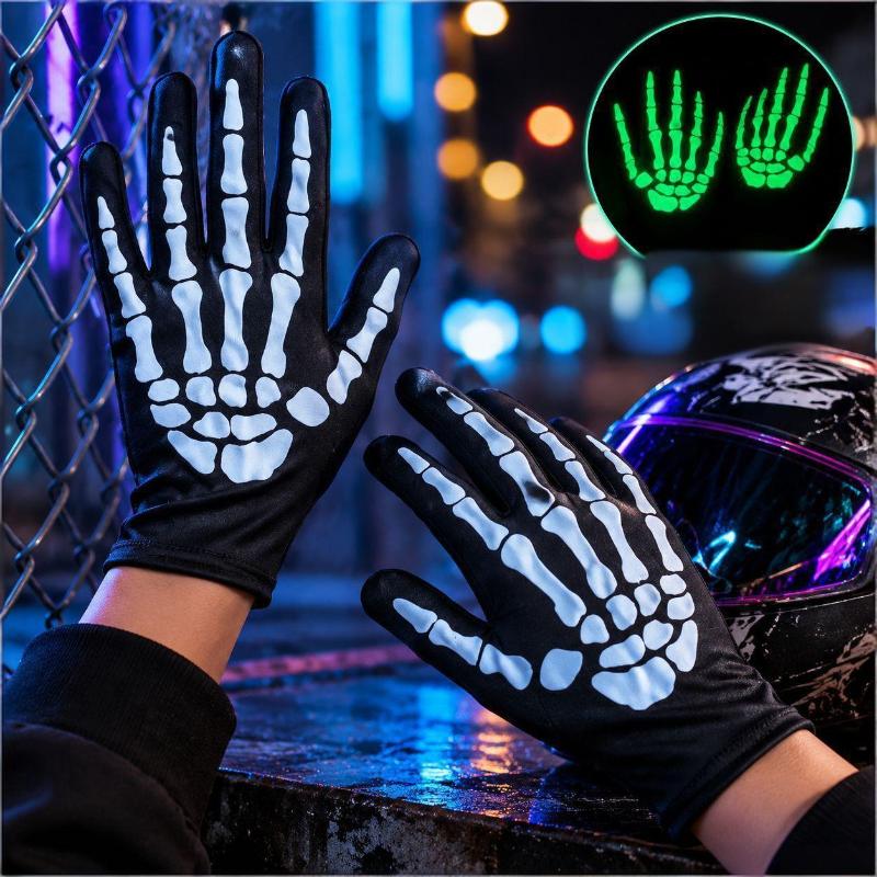 남성과 여성을 위한 핫한 성인 스타일 풀핑거 스켈레톤  - Men'S Fashion Gloves 리뷰 및 가격