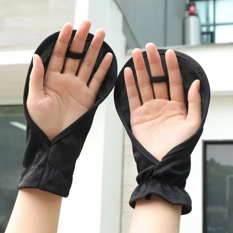 여성용 손가락 없는 자외선 차단 장갑 남성용 여름 UV - Men'S Fashion Gloves 리뷰 및 가격