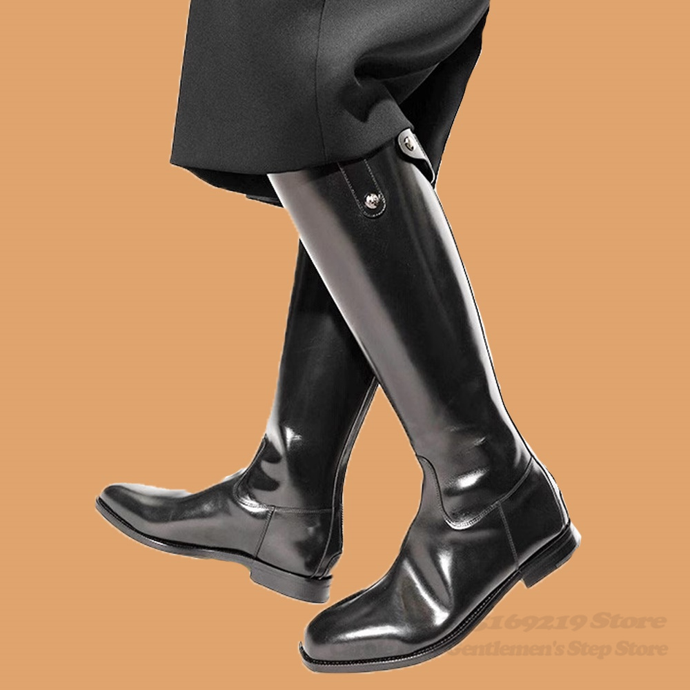 2025 가을 겨울 패션 나이트 부츠 남성용 천연 가죽 - Mens Fashion Autumn 2025 리뷰 및 가격