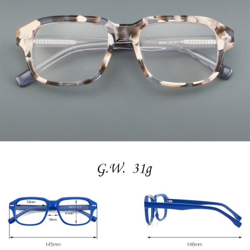 아세테이트 광학 안경테 남녀 블랙 사각 안경 패션 비처 - Men'S Fashion Non Prescription Glasses 리뷰 및 가격