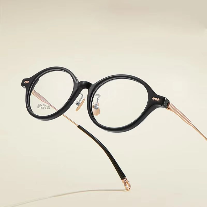 새로운 패션 TR90 타원형 안경 프레임 처방전이 있는 - Men'S Fashion Non Prescription Glasses 리뷰 및 가격