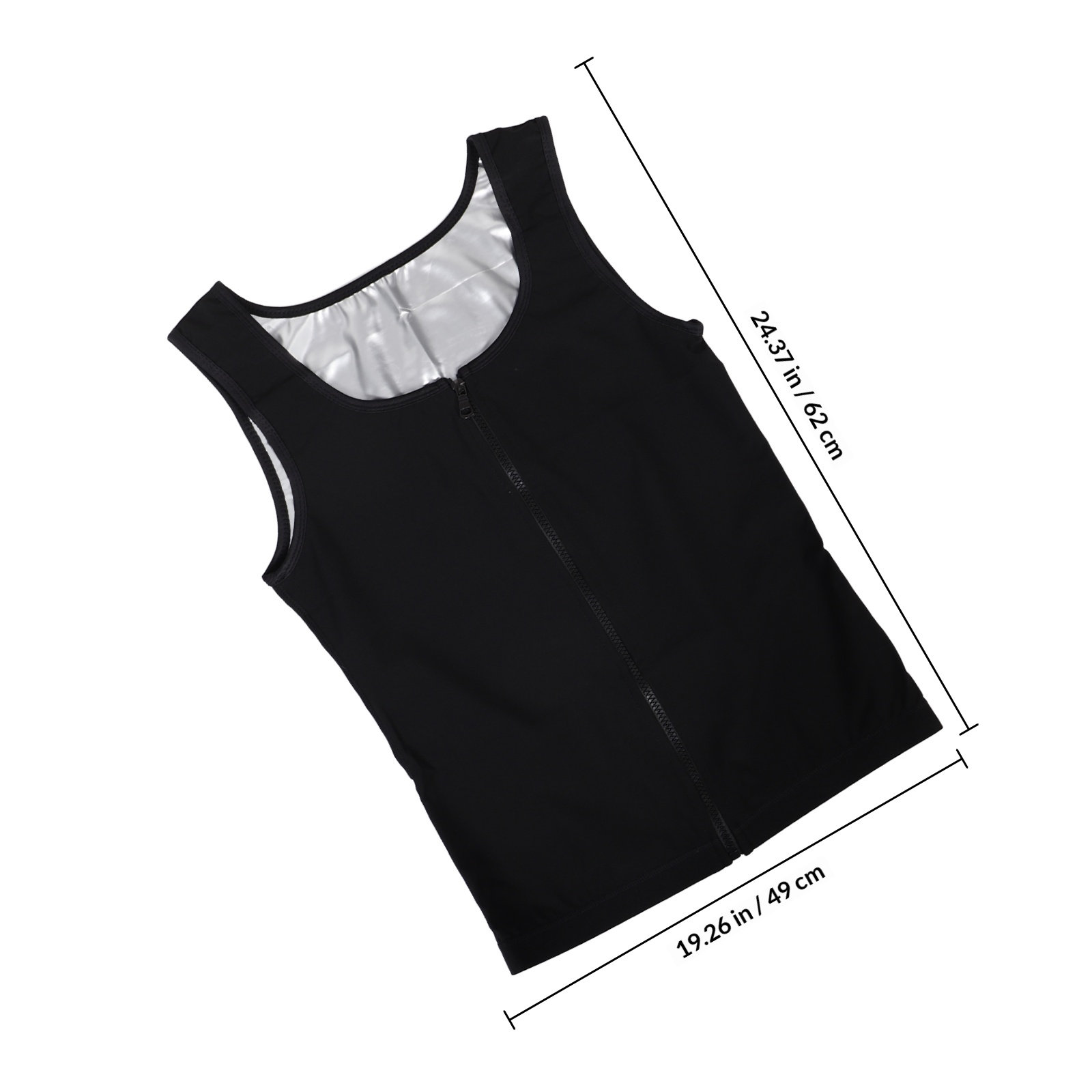 남성용 압박 기능성 땀 흡수 조끼, 지퍼형 운동용 탱크 - Compression Shirt Workout 리뷰 및 가격