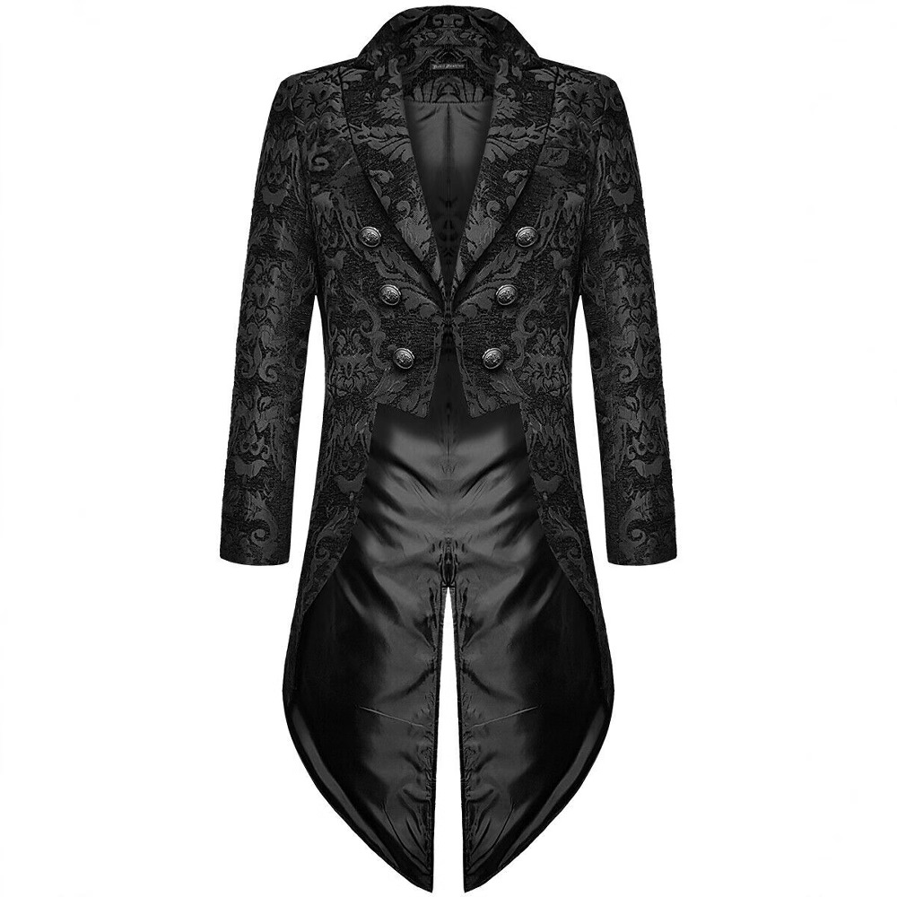 악마 패션 남자 코스프레 의상 고딕 Steampunk  - Men'S Fashion For Wedding 리뷰 및 가격