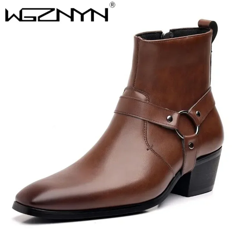 2026 남성 패션 디자이너 첼시 부츠 럭셔리 고품질  - Men'S Fashion For Wedding 리뷰 및 가격