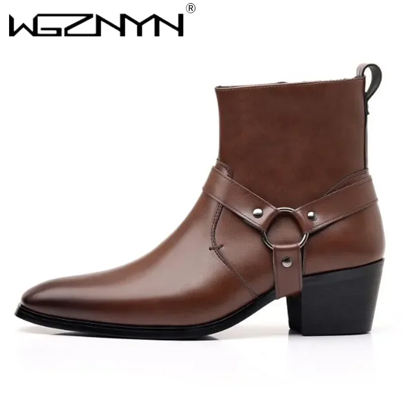 2026 남성 패션 디자이너 첼시 부츠 럭셔리 고품질  - Men'S Fashion For Wedding 리뷰 및 가격
