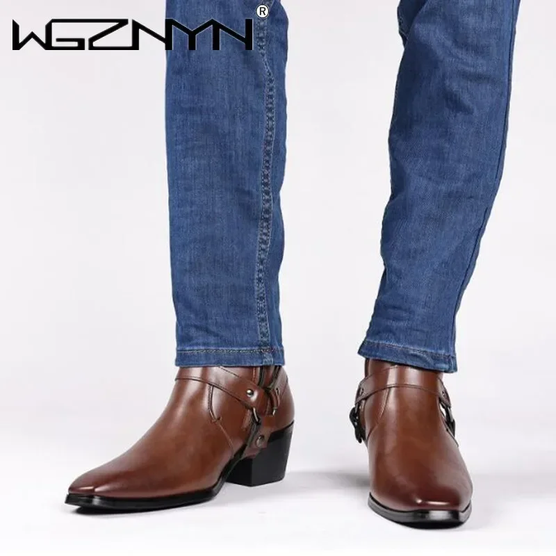 2026 남성 패션 디자이너 첼시 부츠 럭셔리 고품질  - Men'S Fashion For Wedding 리뷰 및 가격