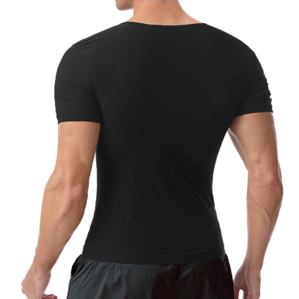 남성용 1PCS 반팔 사우나 셔츠, 땀 증진 압축 운동 - Compression Shirt Workout 리뷰 및 가격