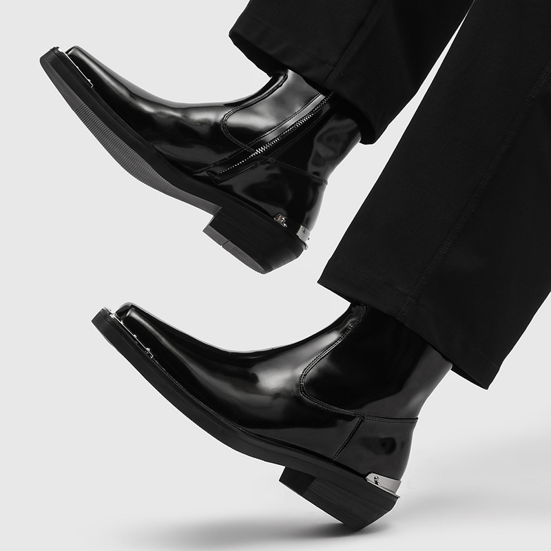 이탈리아 브랜드 디자이너 남성 패션 펑크 록 첼시 부츠 - Men'S Fashion Brand 리뷰 및 가격
