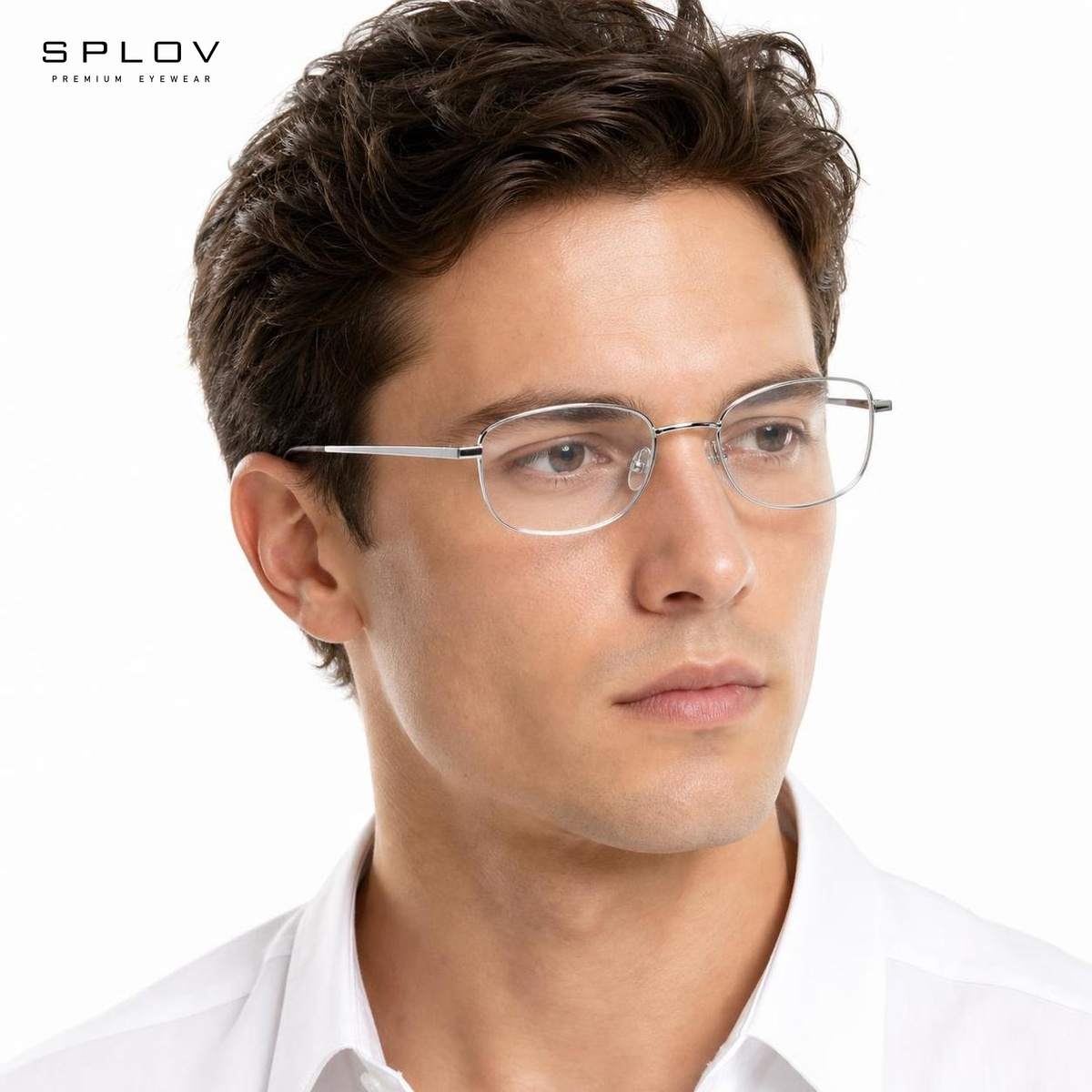 세련된 가벼운 작은 사각형 금속 비처방 안경 남녀공용  - Men'S Fashion Non Prescription Glasses 리뷰 및 가격