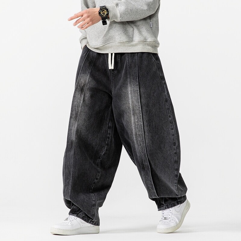 2025 새로운 빈티지 하렘 바지 남성 느슨한 힙합 데 - Men'S Fashion Jeans 2025 리뷰 및 가격