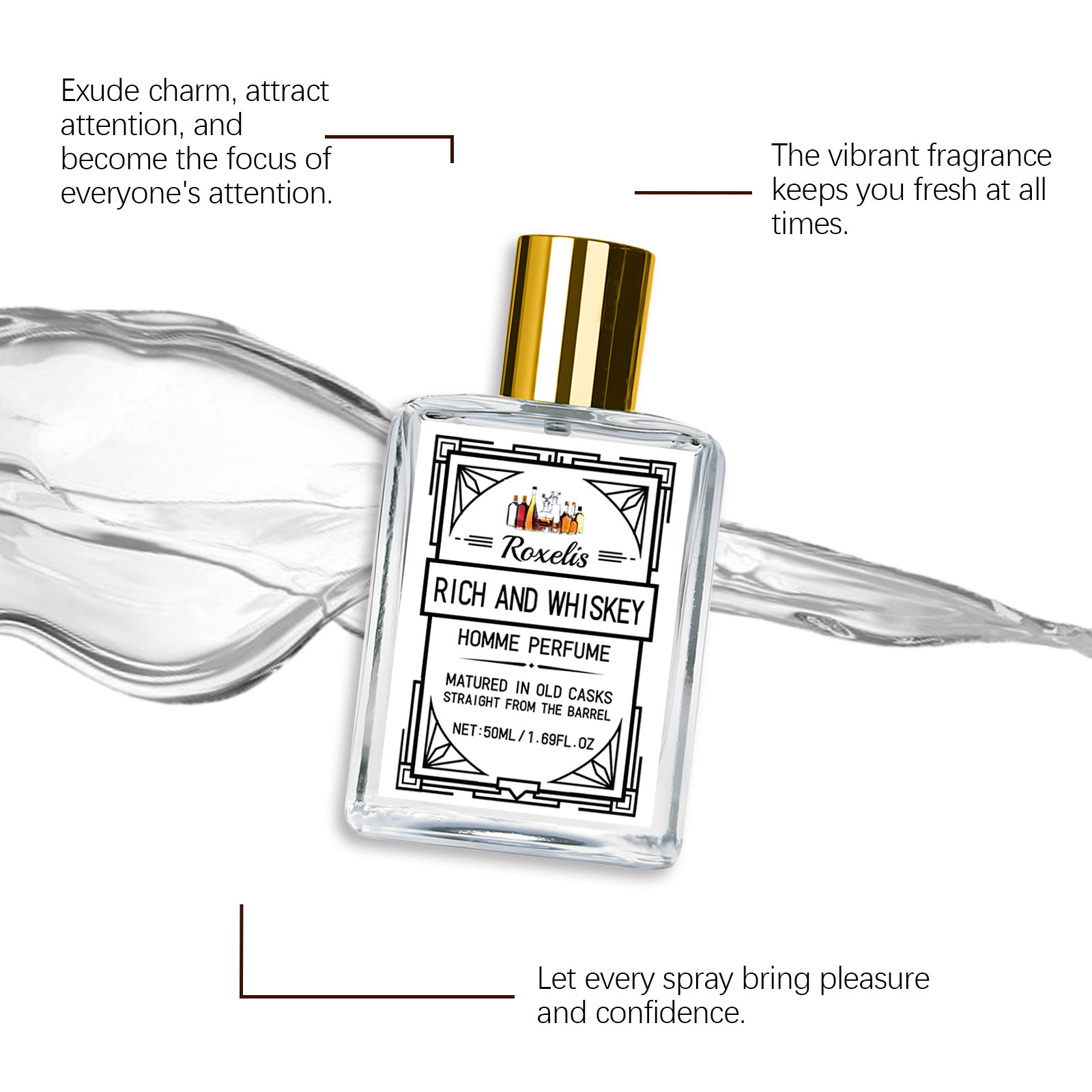 록셀리스 50ml 참 위스키 남성 향수 구롱 향기 우아 - Men'S Fashion Perfume 리뷰 및 가격